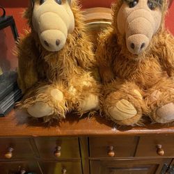 Vintage Plush Alf Toy Dolls