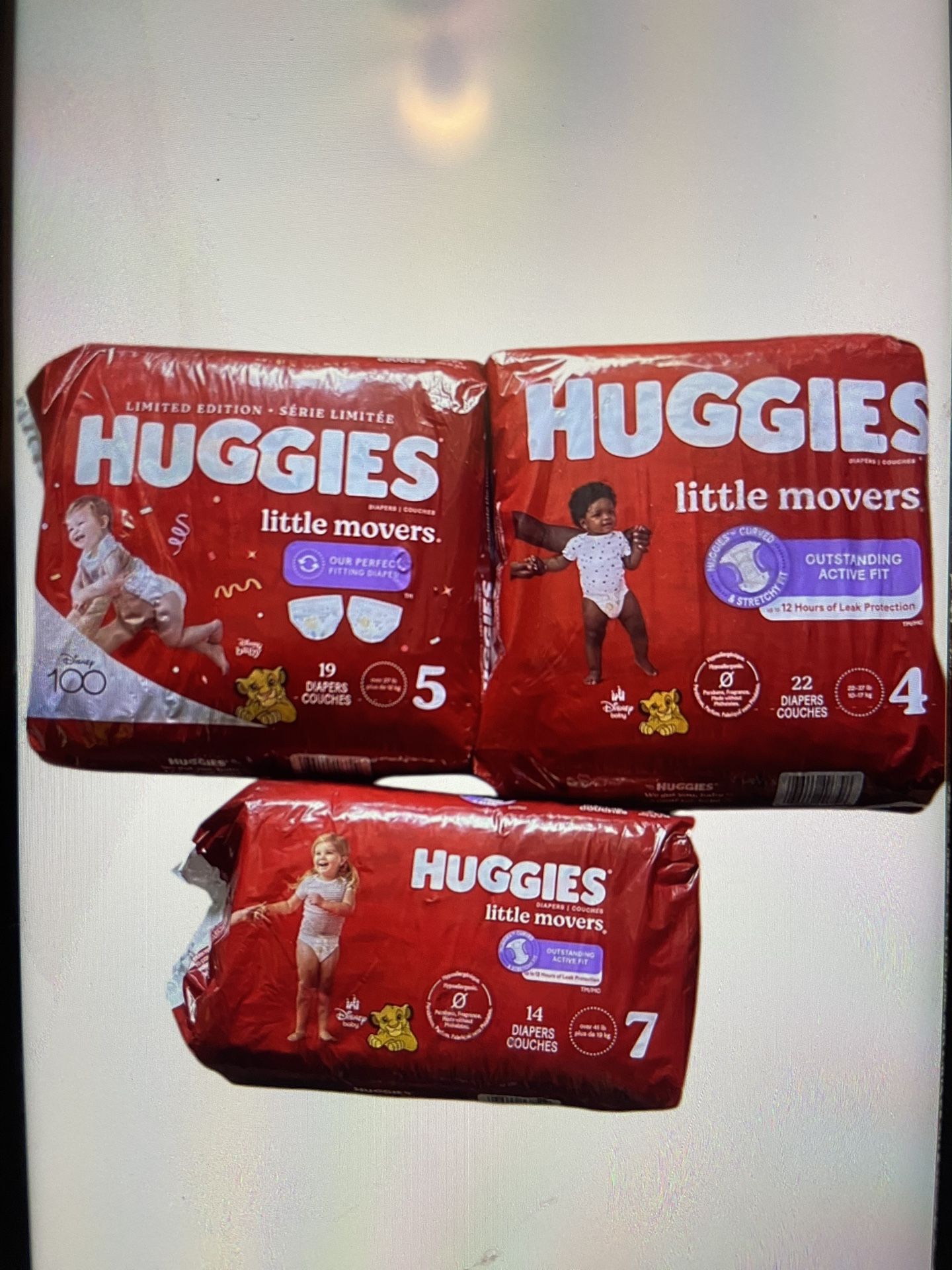 Huggies Bags $8 Each One