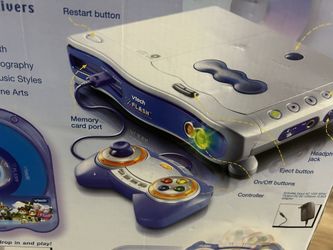 NEW VTech V.FLASH Home Edutainment System With Jumping Bean Game just for $55