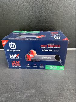 Husqvarna Leaf Blaster 350iB 40-volt 800-CFM 200-MPH Battery Handheld Leaf Blower 7.5 Ah Battery Included Charger Included