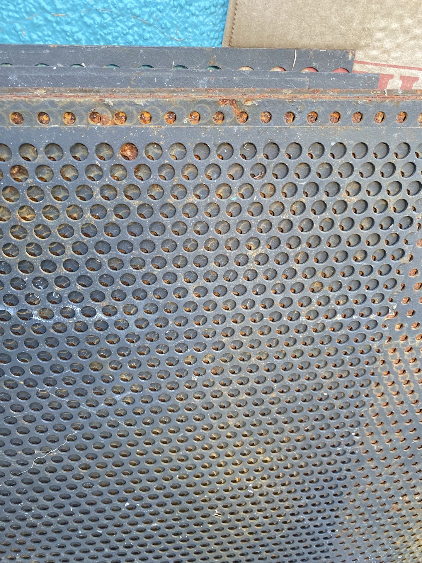 Fencing Drilled Hole Sheet Metal