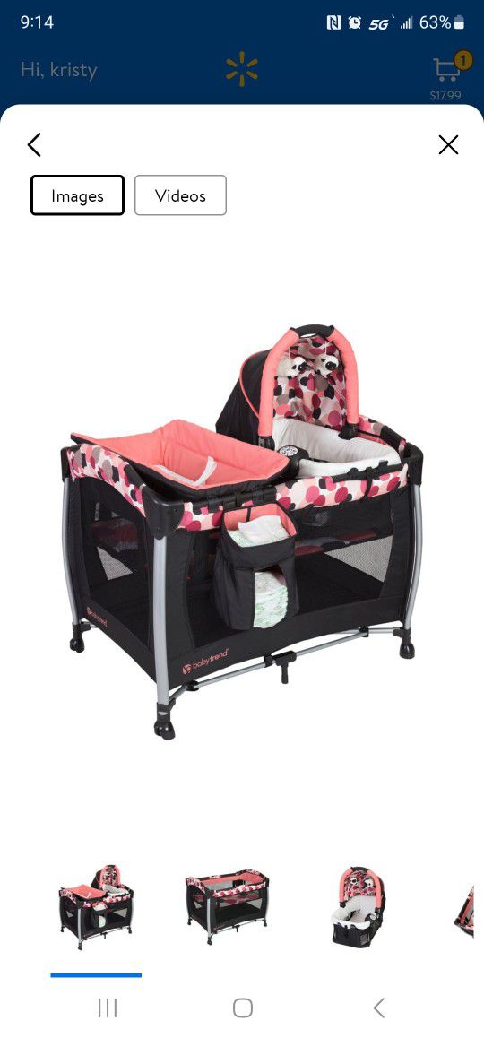 Baby Nursery Center, Bassinet/changing Table/playpen