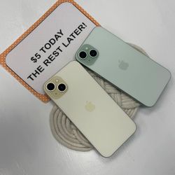 Apple iPhone 15 Plus 5G - Pay $5 and the rest later