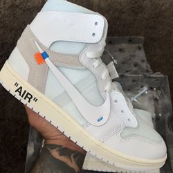 Jordan 1 Off White Alaska 10.5M