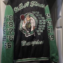 Vintage Celtics Championship Jacket (XL)