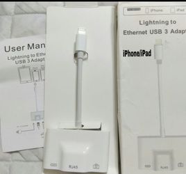 iPad Ethernet adapter
