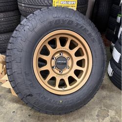 Method MR703 Bronze Wheels 265/70R17 Toyo Open Country ATIll Tires Package Deal, WE FINANCE