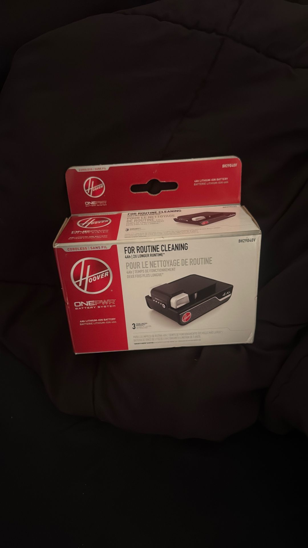 Hoover ONEPWR 4.0 Ah Lithium Ion Battery