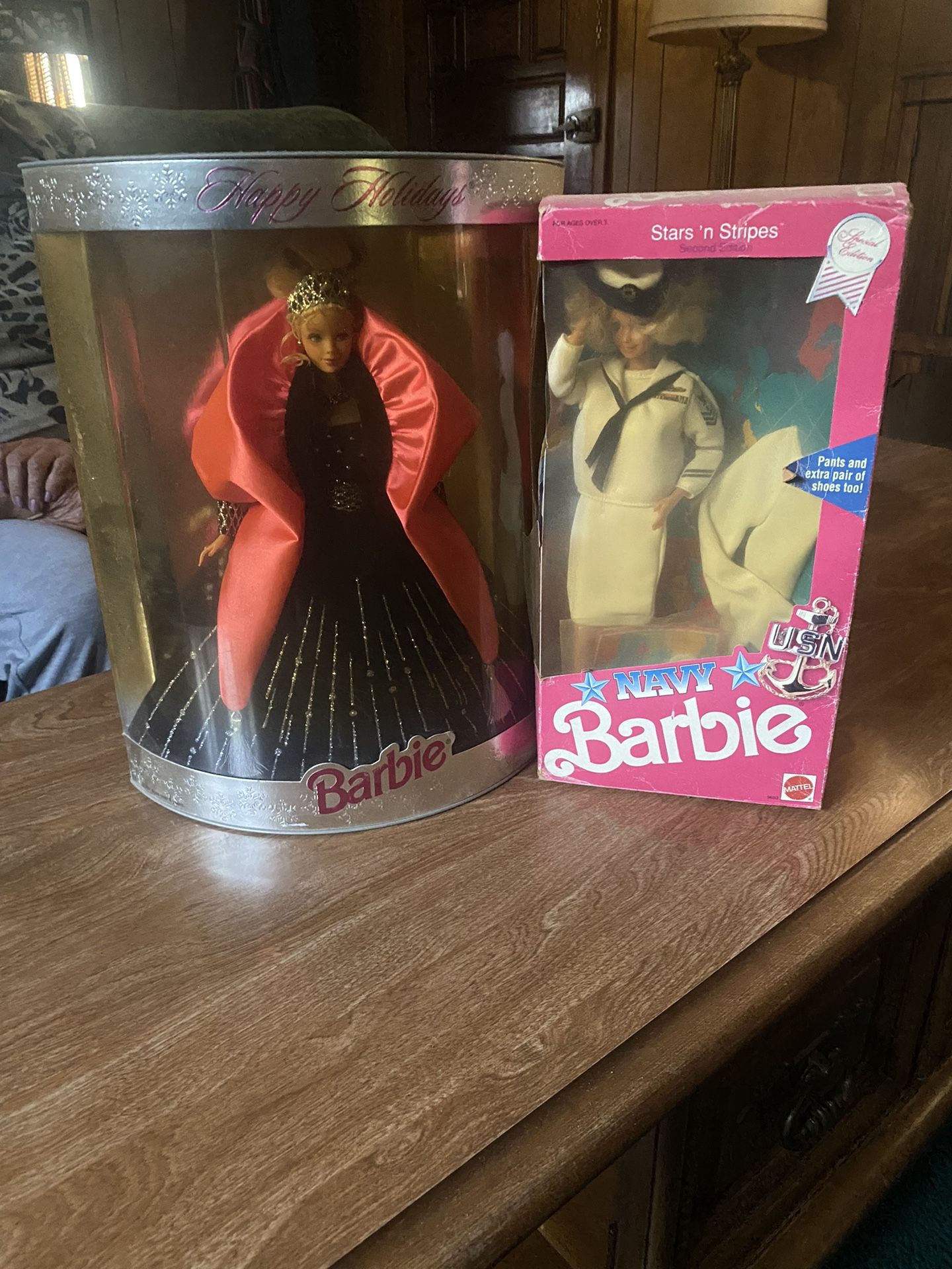 Vintage Barbies never been opened