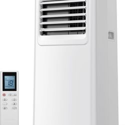 Portable Air Conditioners,Grelife 8000BTU 4-in-1 AC Unit with heat,  Fan&Dehumidifier,Powerful Cooling up to 350 sq.ft,Portable AC with Smart/Sleep Mo