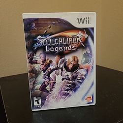 Soul Calibur Legends (Nintendo Wii, 2007) Complete CIB ~ Tested & Working