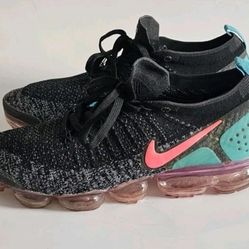 Men's Nike Air Vapormax 2.0 Flyknit Sneakers Hot Punch Size 11