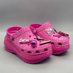 Crocs Barbie The Movie Mega Crush Clog Platform Size 7 & 9 Women