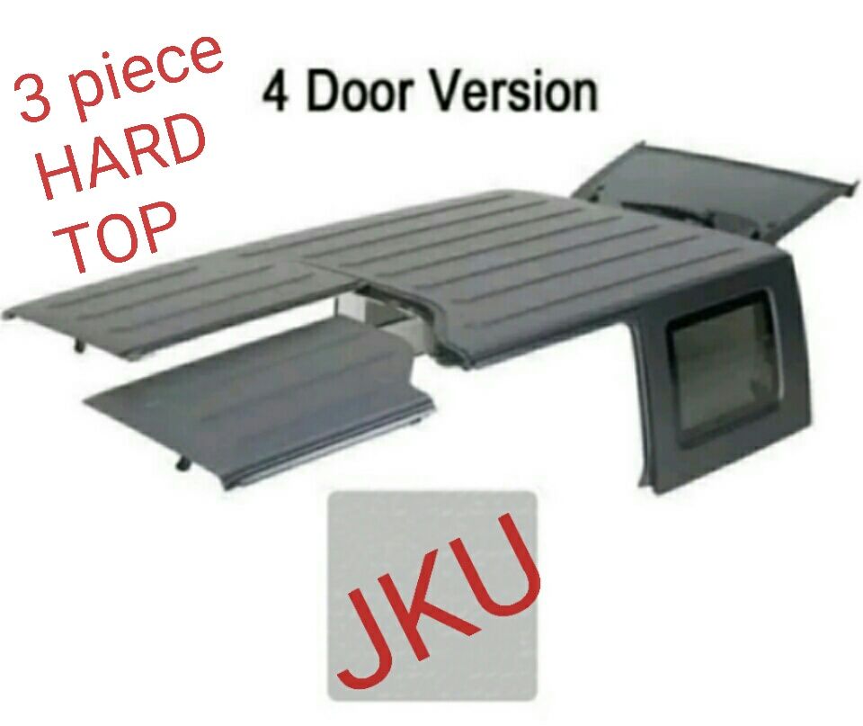 Original Jeep HARD TOP 3 piece, Freedom Top. Fits JKU '07-'18*
