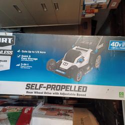 New 40v 20in Self Propelled Battery Powered Brushless Mower Kit