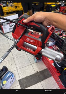 Milwaukee m18 grease tool, tool only