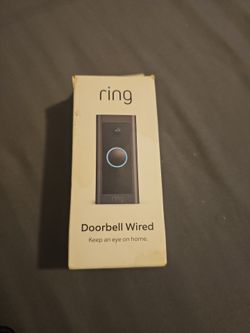 Ring doorbell wired