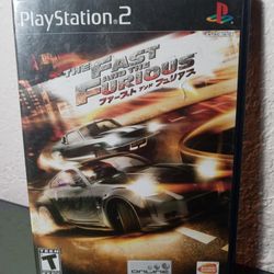 The fast and the furious for PS2