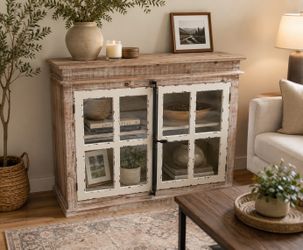 Farmhouse style cabinet