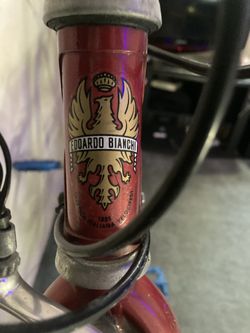 Edwardo Bianchi Road Bike Vintage