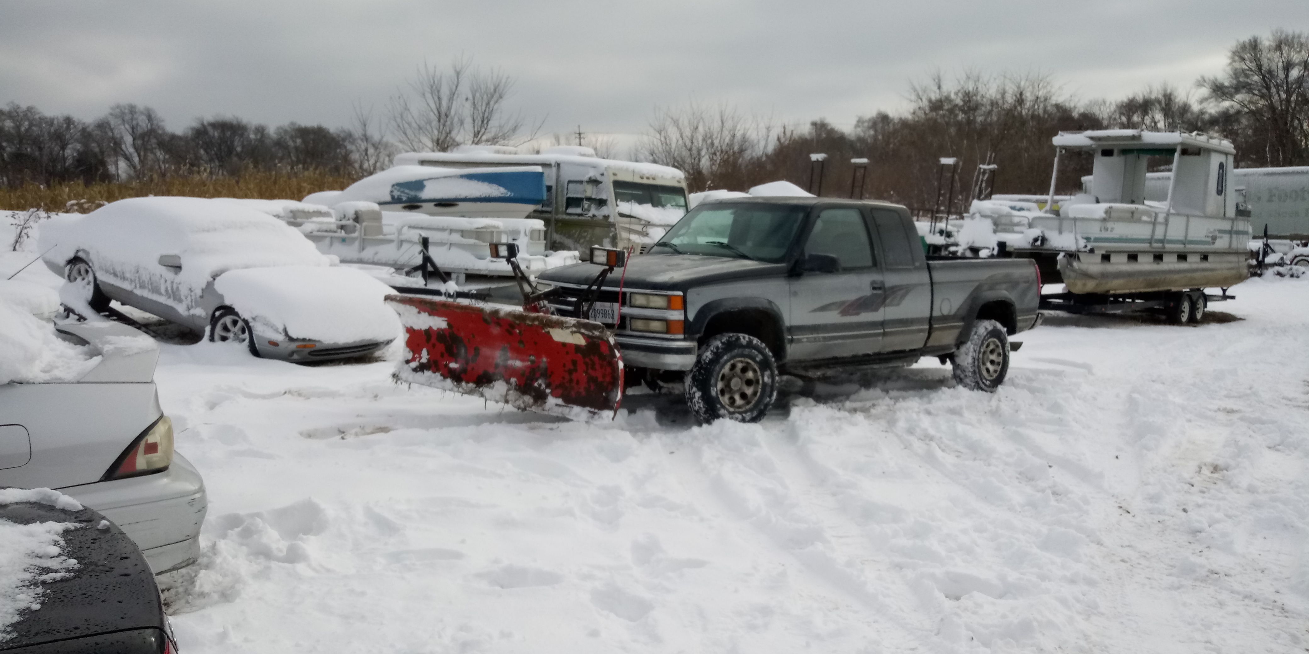 1998.5 chevy 1500 Silverado custom 4x4 extcab plow truck