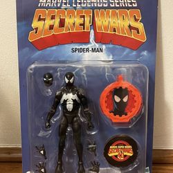 Marvel Legends Secret Wars Black Spider-Man 6” Figure