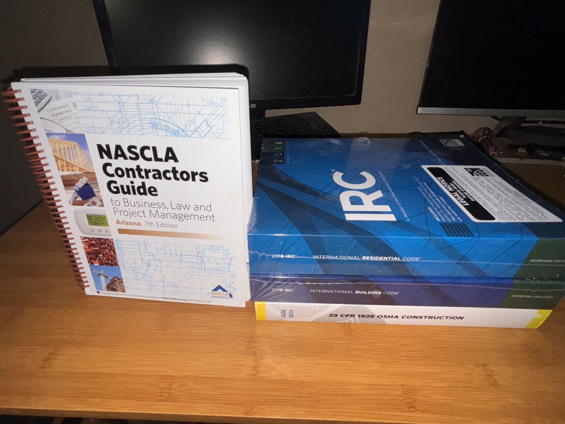 Residential/Commercial Contractors License Exam Books