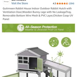 Bunny Hutch Or Chicken Coop. Indoor Or Outdoor 