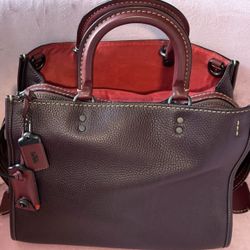 Coach Oxblood Rogue 30