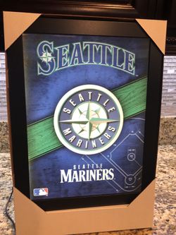 Seattle Mariners MLB 3D LED Collector Frame Sign