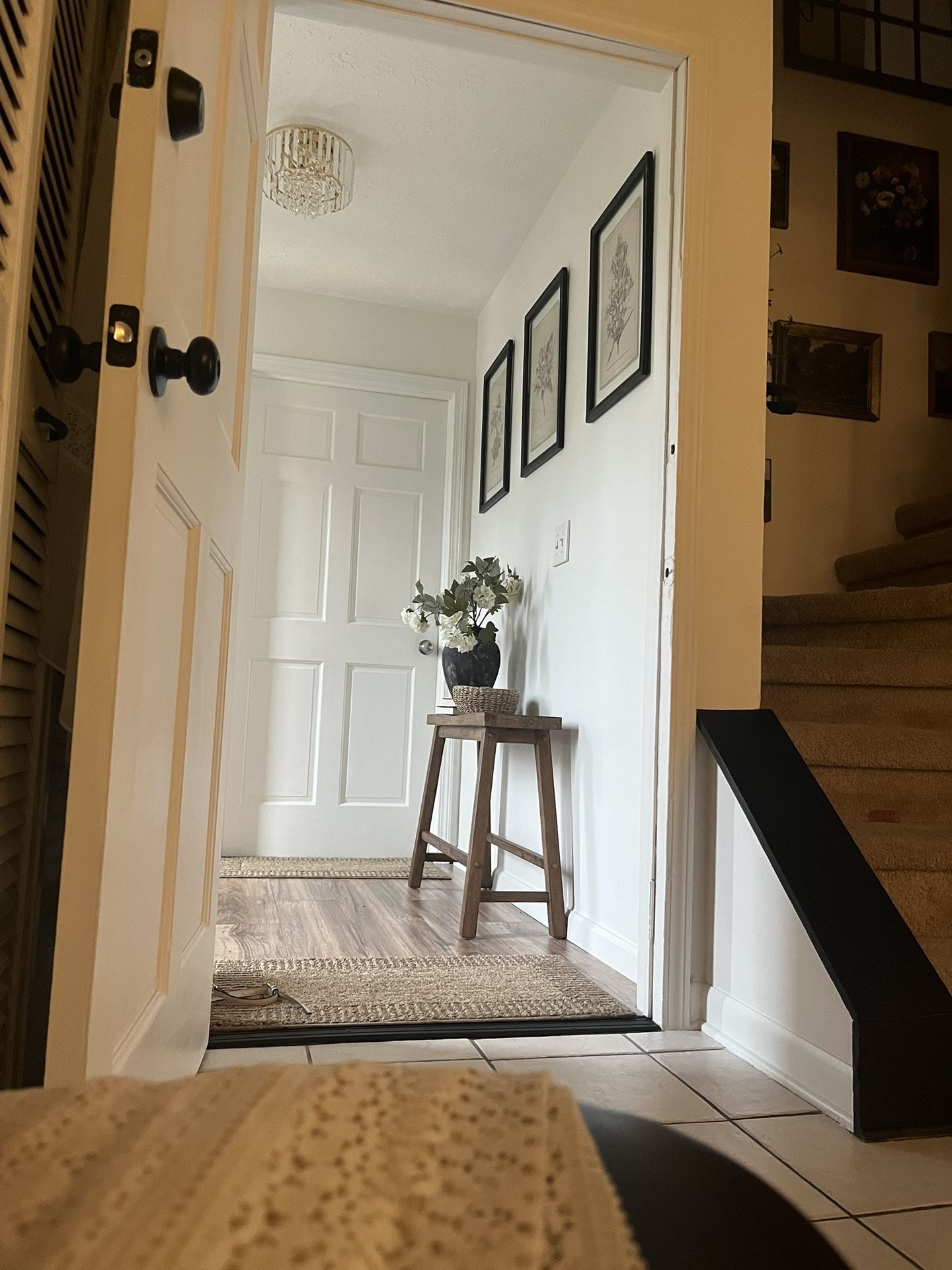 Wood Bench Or Stool Or Entry Table