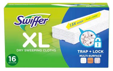 Swiffer XL Unscented Dry Sweeping Cloth Refills (16-Count)