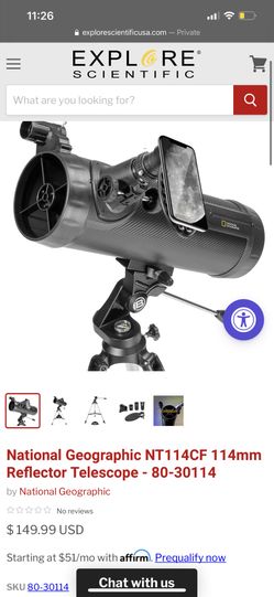 Nt114cf sales telescope review