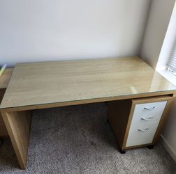 Light weight study, computer desk.
