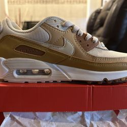 W Nike Air Max 90 OATMEAL/ OATMEAL- CHUTNEY- TWINE FARINE D’AVOINE (SIZE 7) 