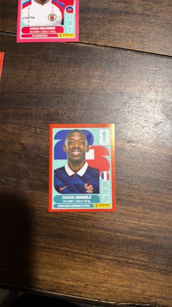 Ousmane Dembélé panini World Cup 2026