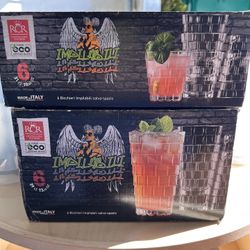   Selling two sets of RCR Italian crystal glasses. Brand new, never used. Elegant and high-quality Italian crystal — perfect for gifts, weddings, or e