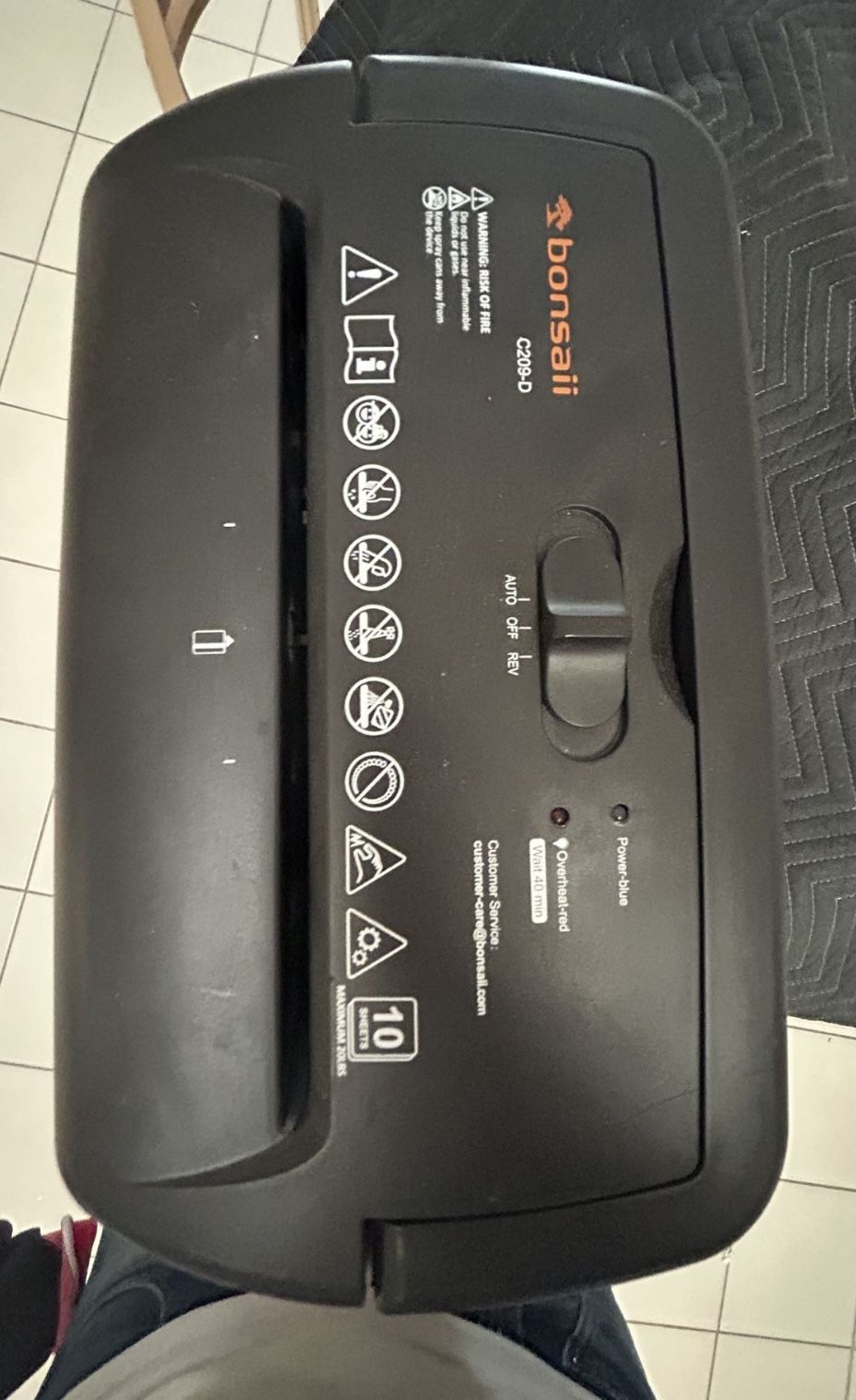 Shredder Bonsai C209-d