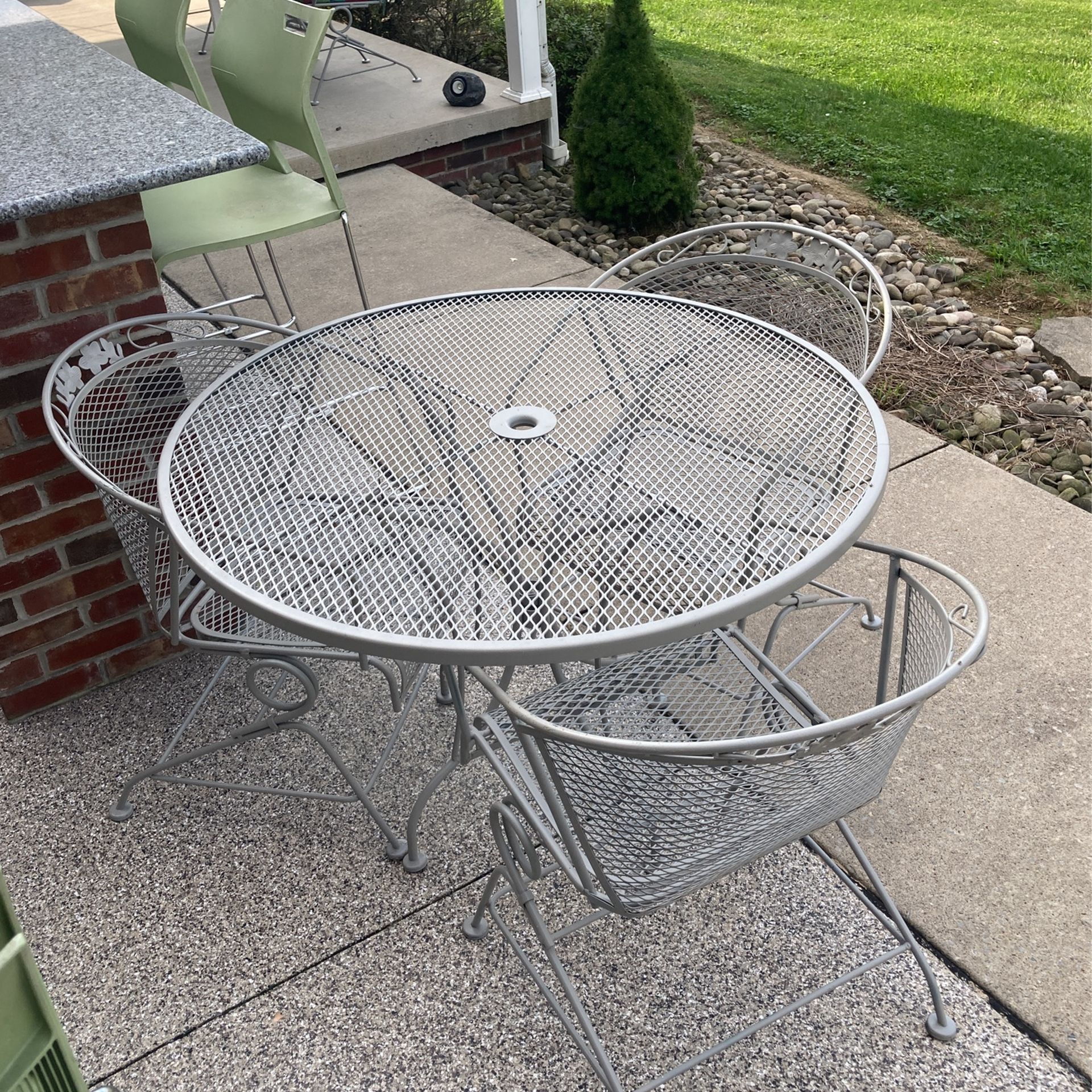 Four piece table set