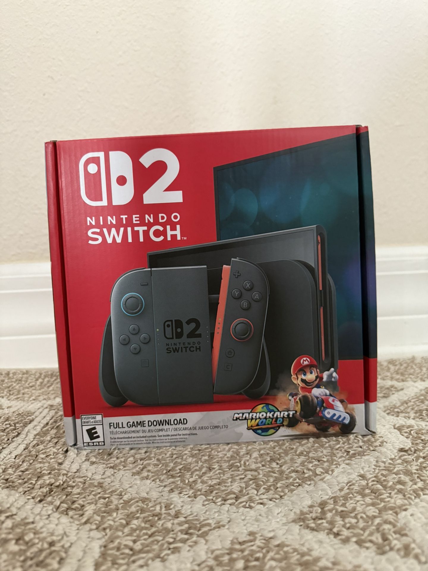 NINTENDO SWITCH 2 With Mario Kart World (FACTORY SEALED)