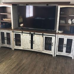 Farm House Entertainment Center 