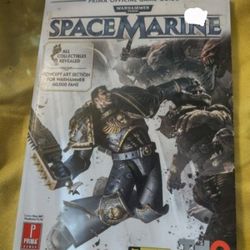Prima Strategy Guide warhammer 40,000 Space marine, good shape.