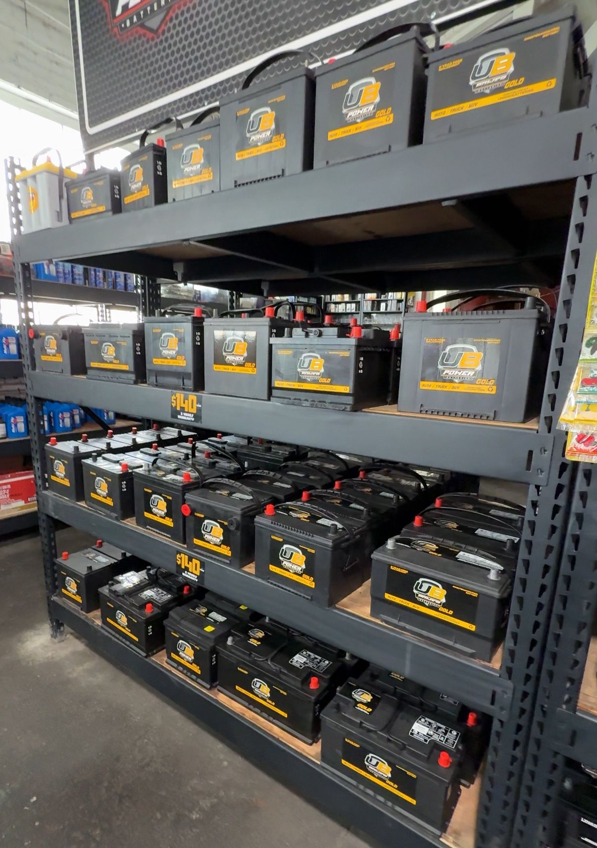 BRAND NEW UB BATTERIES