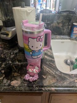 Hello kitty scrunchie and hello Kitty Stanley