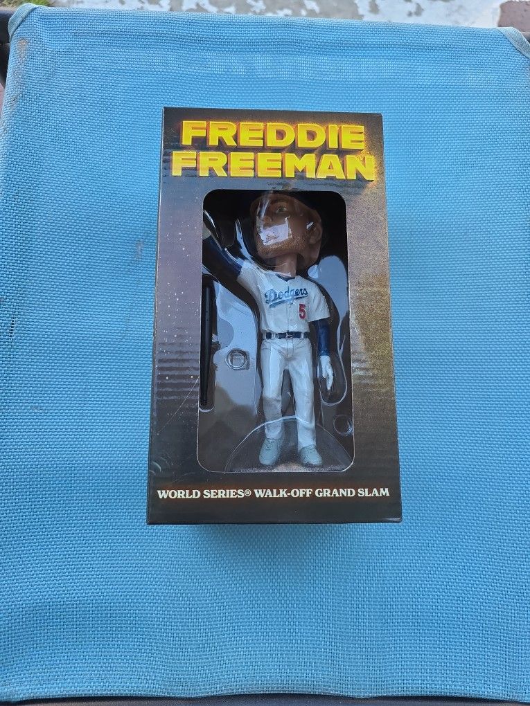 Freddie Freeman Walk Off Grand Slam Bobblehead