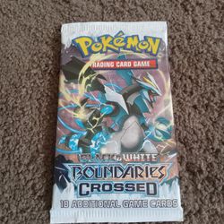 Pokemon TCG SEALED Black And White Boundaries Crossed Booster Pack for Sale  in New Berlin, WI - OfferUp