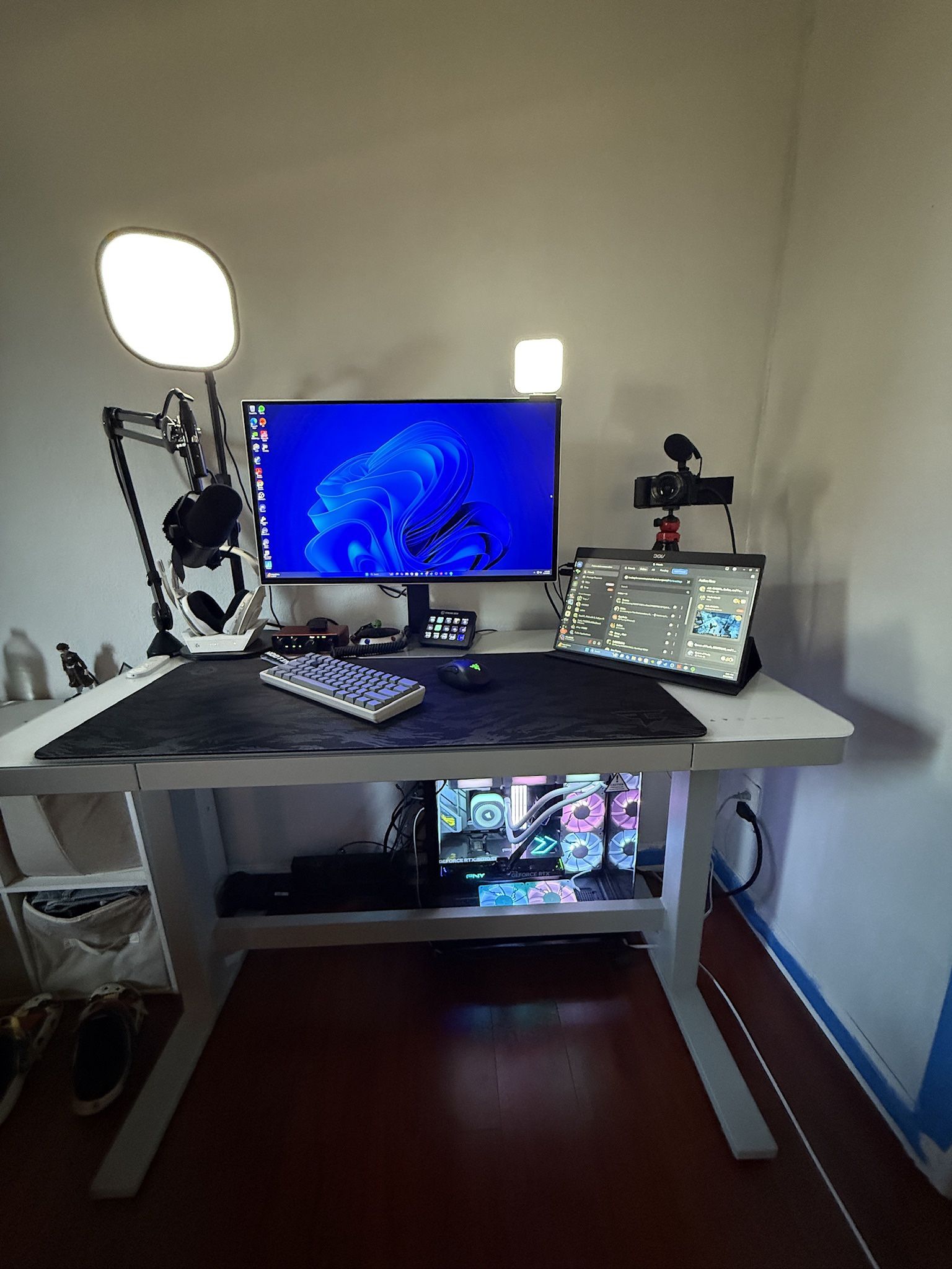 Adjustable Height Desk