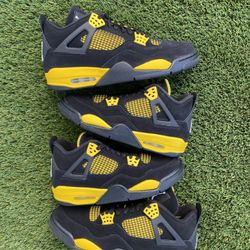 jordan 4 retro yellow thunder 