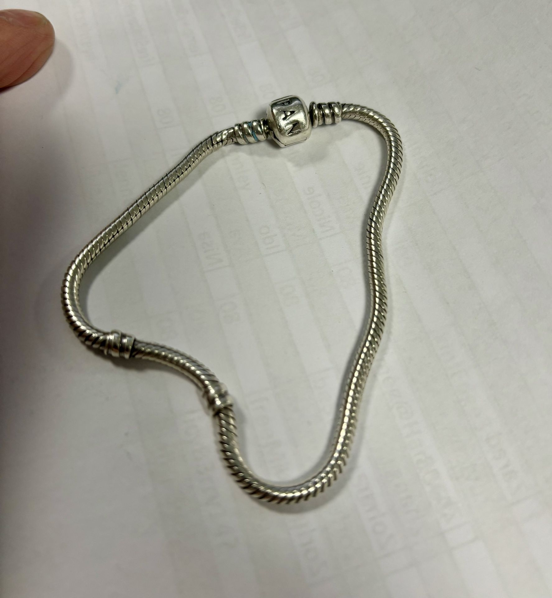 Pandora Moments Snake Chain Bracelet 