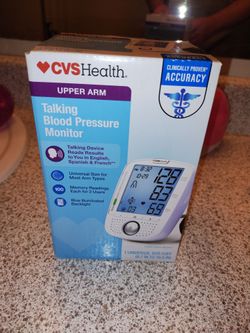 Talking Blood Pressure Monitor -- CVS NEW